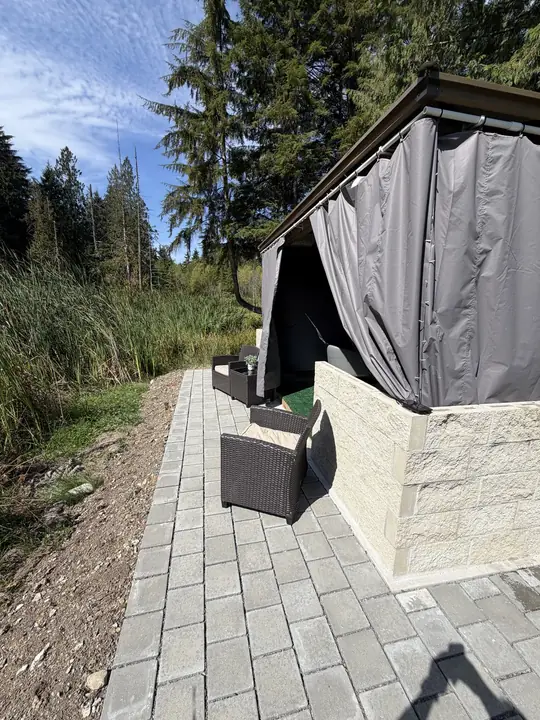 The Lounge, beside the water